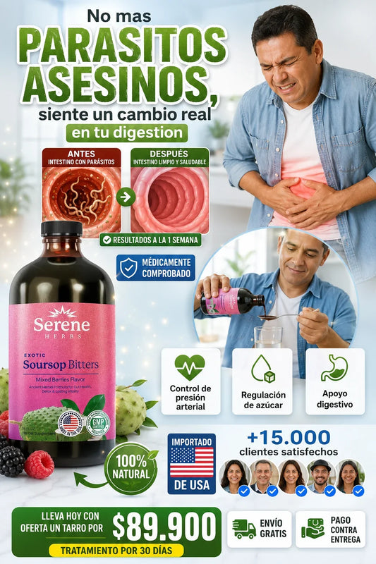 Serene Herbs: Soursop Bitters (PRODUCTO IMPORTADO USA)